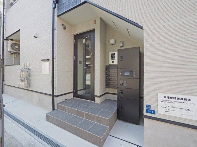 グランディールソレイユのエントランス