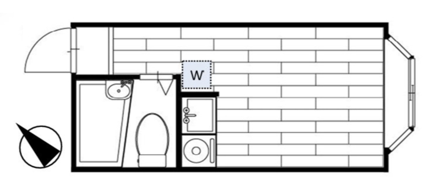 プラザUSA初台の間取り