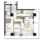 ★仲介手数料無料★ザ・リバープレイスイーストタワー(内装・設備フルリノベーション物件）の画像