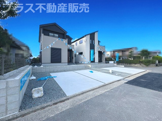 【外観】 | 福岡市東区美和台4丁目2期　1号棟（全2棟）【仲介手数料無料・0円】 | 現地写真。同じ物件を見るなら、プラス不動産販売にお任せ下さい。