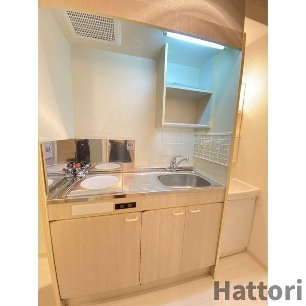 新梅田プライムのキッチン