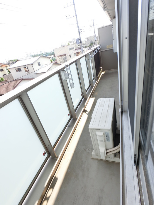 Mスカイ　Ⅰのバルコニー