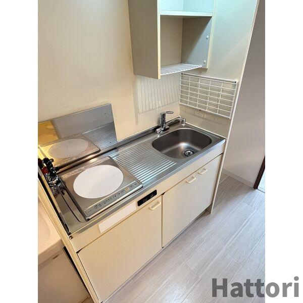 新梅田プライムのキッチン