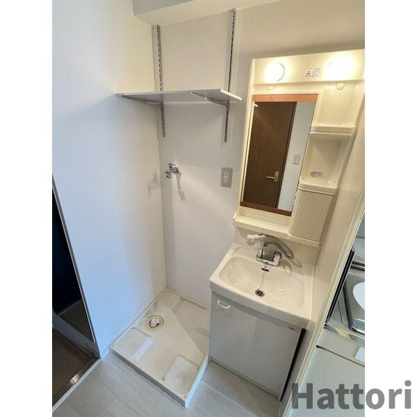 新梅田プライムの洗面所