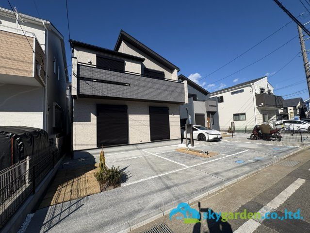 平塚市南原1丁目　新築戸建　全3棟2号棟の外観