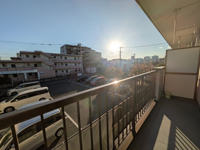 エスペランサ秋川のバルコニー