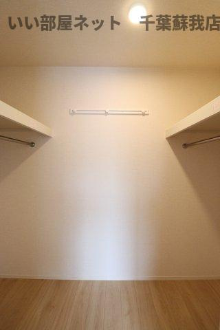 サンクレールＡの収納|憧れのウォークインクローゼット！