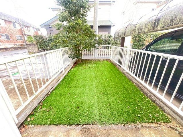 東金市中古戸建の庭