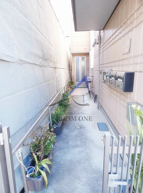 ハイムウィスタリアのエントランス|エントランスです。