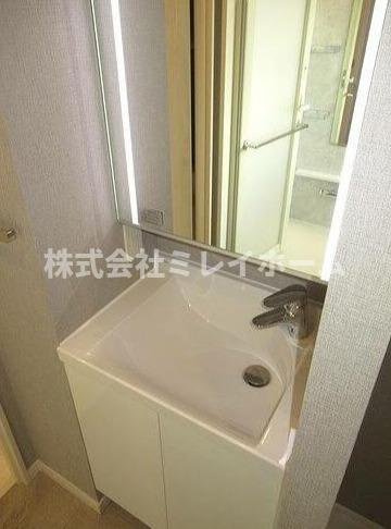 クラリティア池上の洗面所