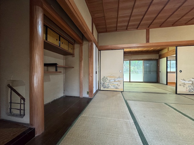 御所市古瀬　中古戸建の和室|室内はどこか懐かしい佇まいが魅力♪