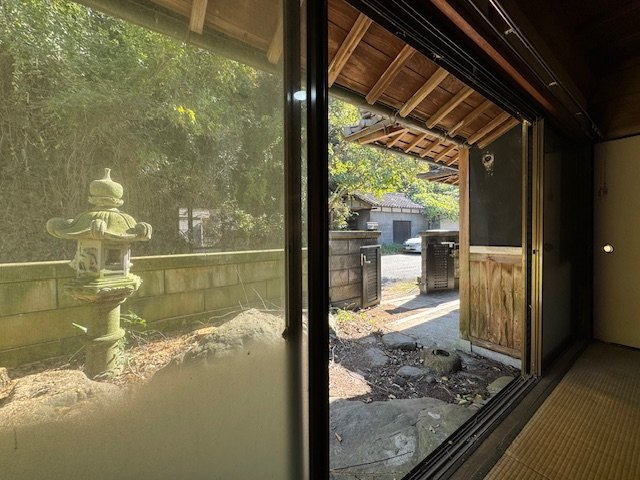 御所市古瀬　中古戸建の外観|お庭!(^^)!