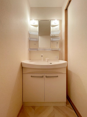 【洗面所】 | ウィスタリア | スペースが確保できる洗面所です