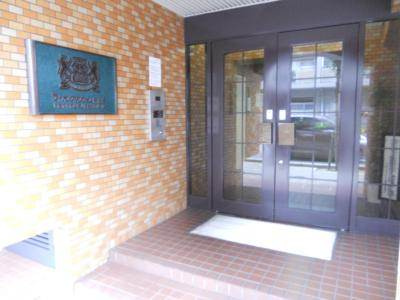 ライオンズマンション御池通のエントランス