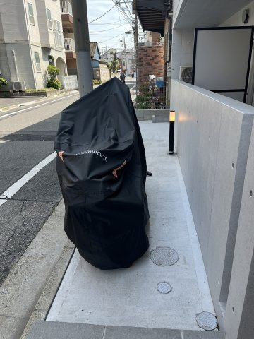 フォセット町屋の駐車場