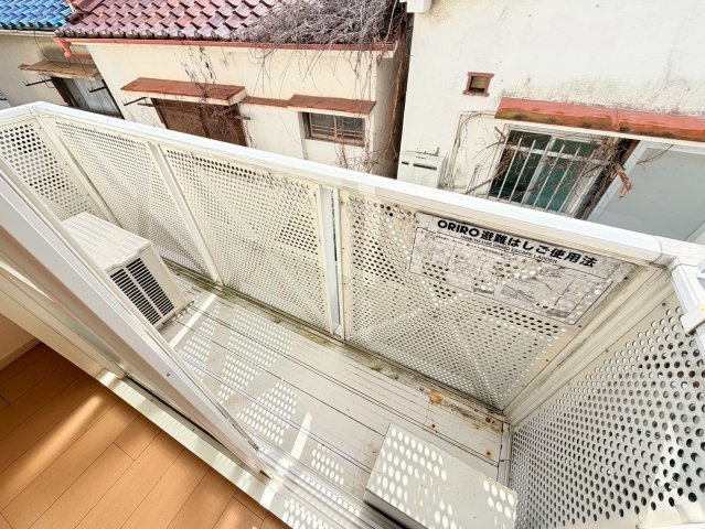 フレグランス高取山のバルコニー