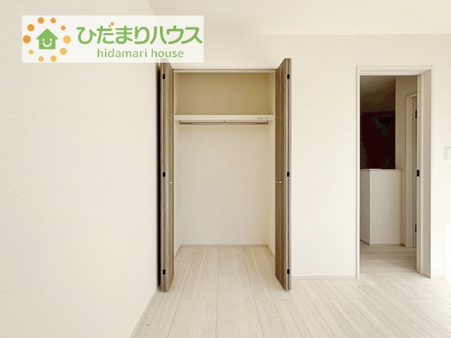 【収納】 | 土浦市港町3丁目4期　新築戸建 | クローゼットタイプの収納は荷物がどこにあるかすぐに見つかります！