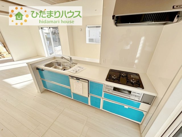 【キッチン】 | 土浦市港町3丁目4期　新築戸建 | 料理をしながらでも、ご家族との会話を楽しめる対面式キッチン♪