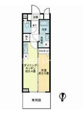 クラリティア池上の間取り