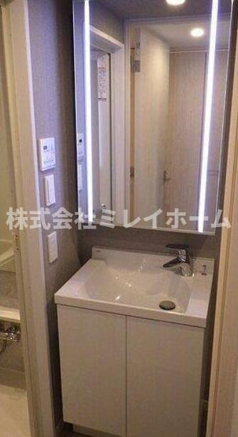 クラリティア池上の洗面所