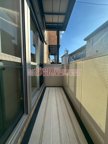 カーザミアⅠのバルコニー|広々としたバルコニーです