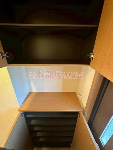 カーザミアⅠの収納|大きなスペースがあり、収納には困りません