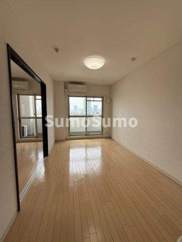 アーバネックス谷町の居間・リビング|使いやすいリビングです