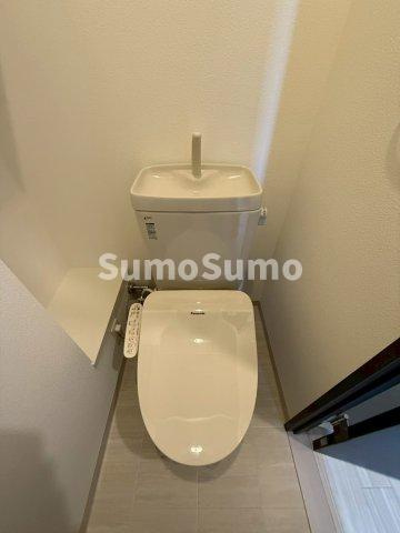 アーバネックス谷町のトイレ|シンプルで使いやすいトイレです