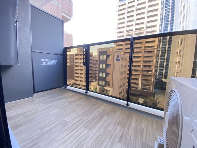 スリーアイランドタワー久屋大通のバルコニー