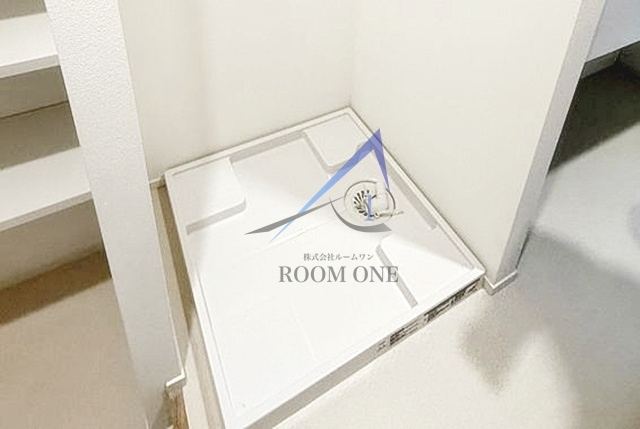 menoca myogadaniの設備|洗濯機置き場です。