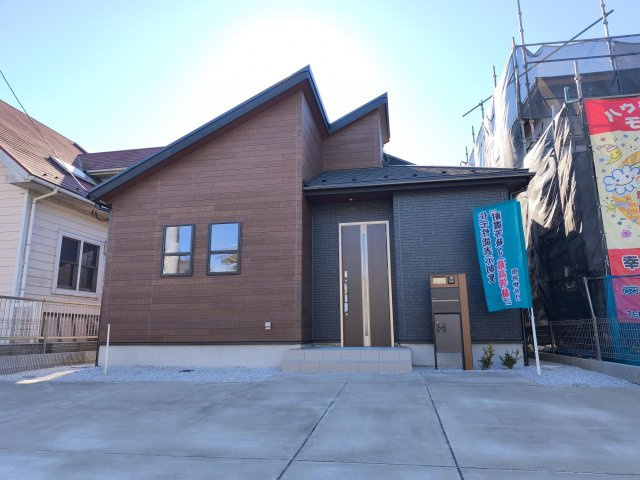 熊谷市別府2丁目　新築住宅（平屋建て）の外観