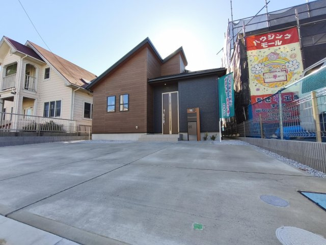 熊谷市別府2丁目　新築住宅（平屋建て）の外観