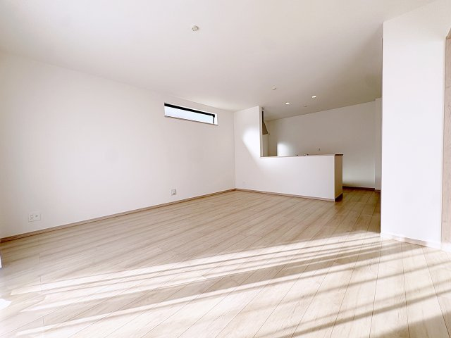 新築戸建・新築建売　福島市南沢又　北沢又小・信陵中の居間・リビング