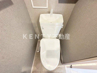 【トイレ】 | クラリティア池上 | 落ち着いた色調のトイレです