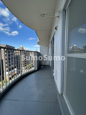 ポールドジ森ノ宮のバルコニー