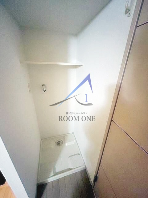 アムロゼッタ駒込の設備|洗濯機置き場です。