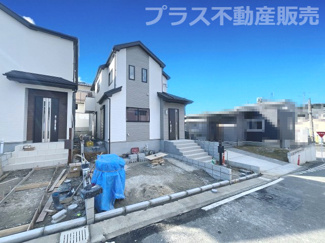 【外観】 | まもなく完成。ご内覧は可能です。ご見学はプラス不動産販売にお任せ下さい。