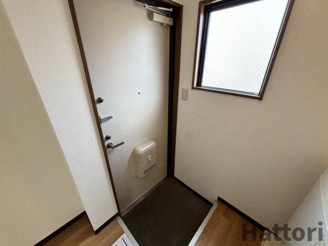 アリバ豊崎の玄関