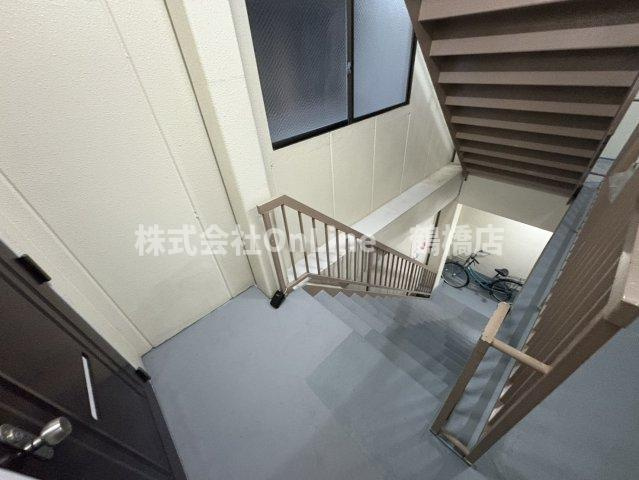 岡本マンションのバルコニー