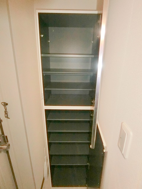 広田エンゼルハイム大鳥居第二の収納|玄関　シューズボックス