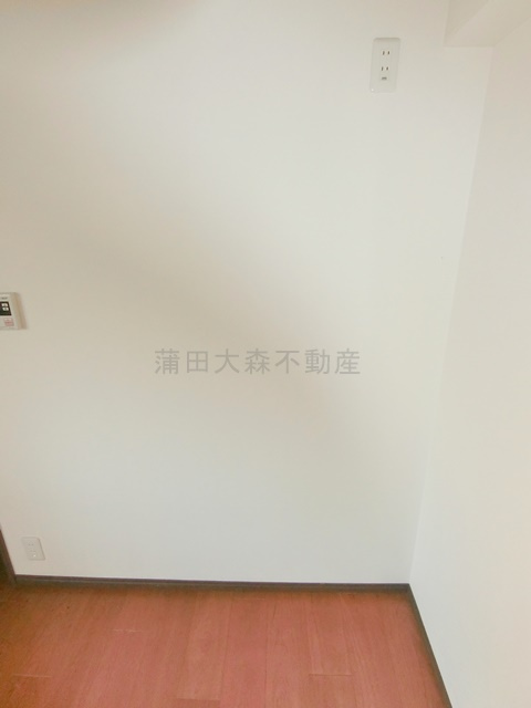 広田エンゼルハイム大鳥居第二のキッチン|冷蔵庫置き場