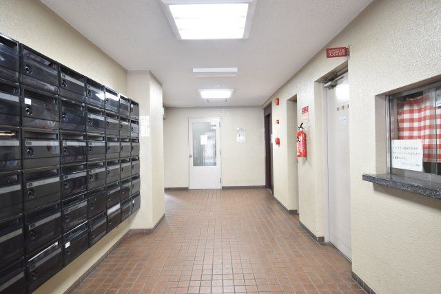 桜川パークマンションのロビー