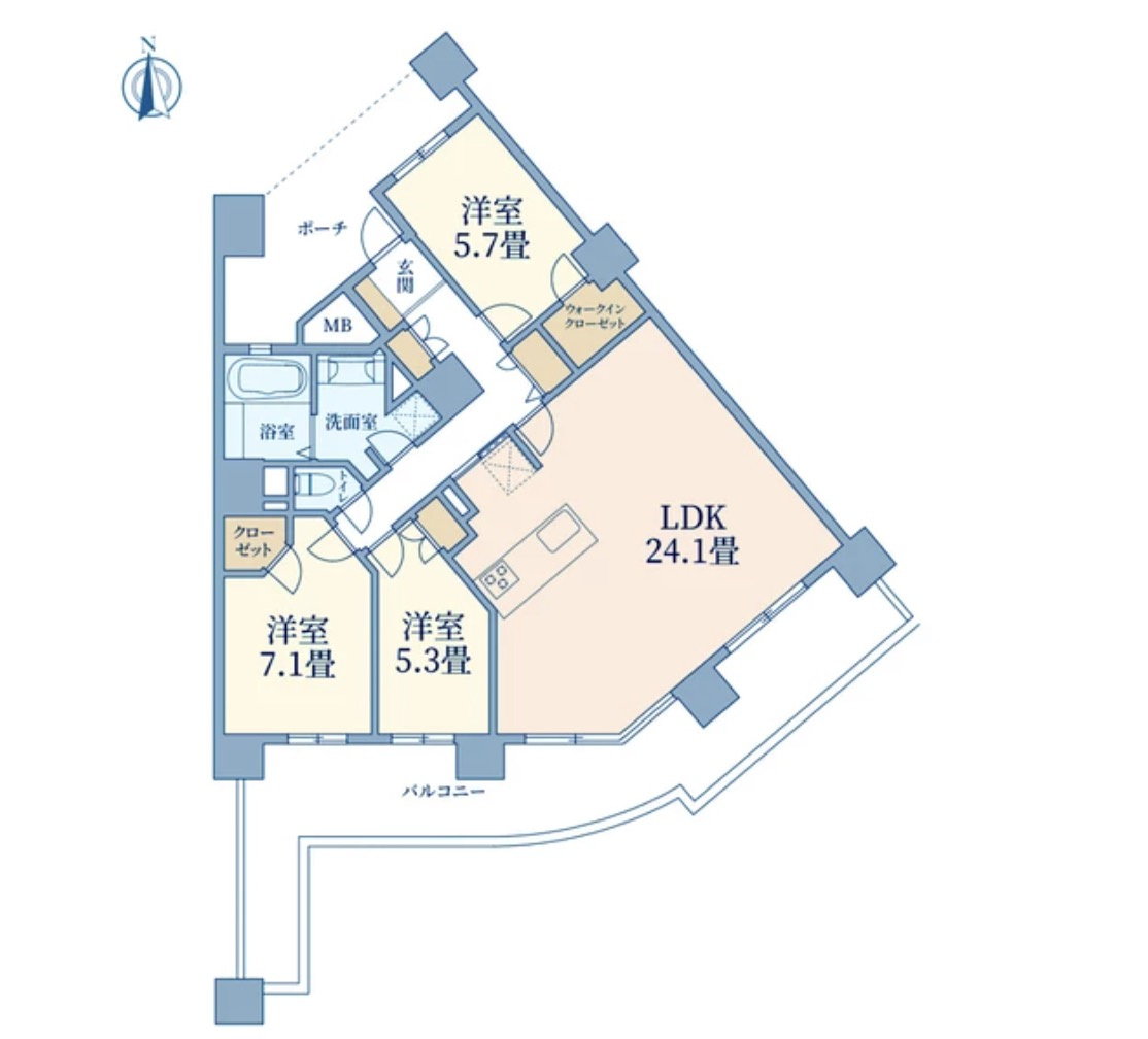 ★仲介手数料無料★シエルズガーデンエールタワー（新規リノベーション済み　広々リビング約24帖）
