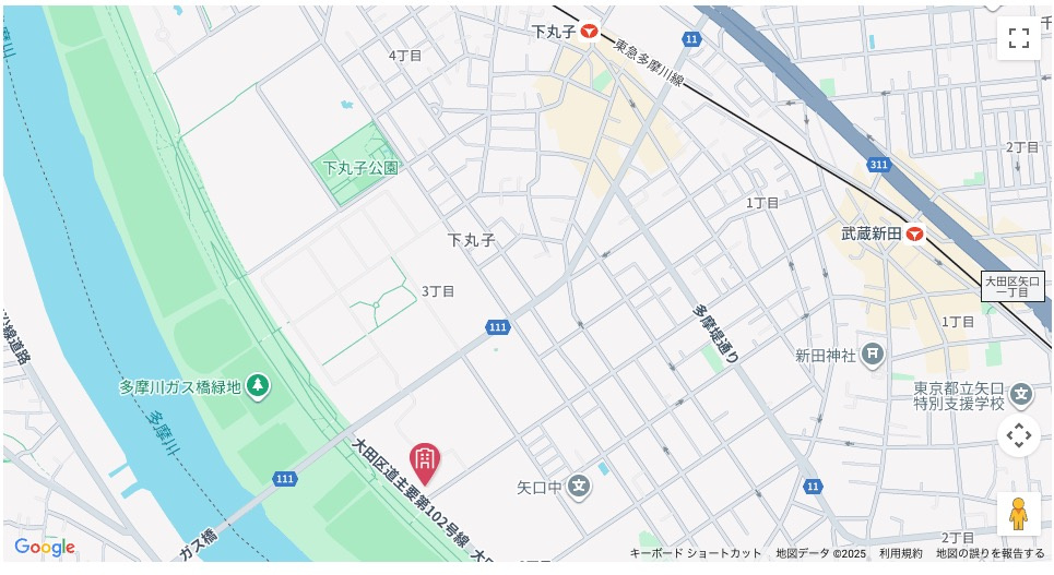 ★仲介手数料無料★シエルズガーデンエールタワー（新規リノベーション済み　広々リビング約24帖）の地図