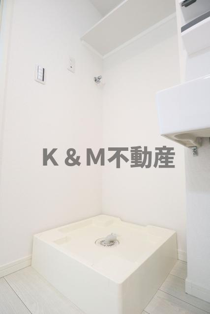 Ｂｌａｎｃ　Ｔｅｒｒａｃｅ　Ｍａｔｓｕｄｏ（ブランテラス松戸）の洗面所|脱衣スペースもあります