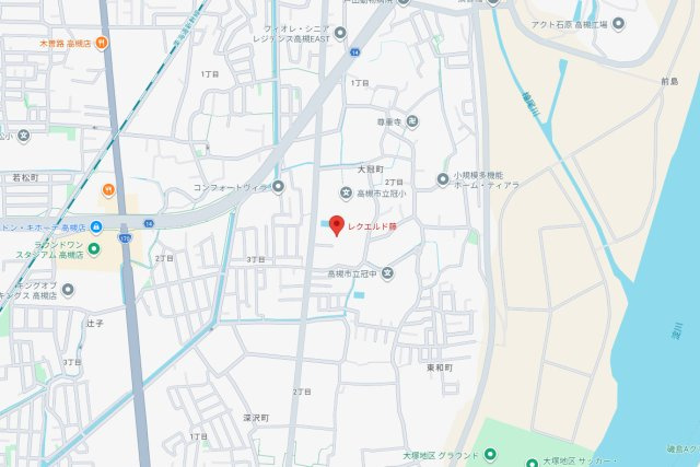 レクエルド藤の地図