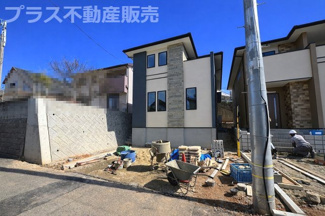 【外観】 | まもなく完成。ご内覧は可能です。ご見学はプラス不動産販売にお任せ下さい。