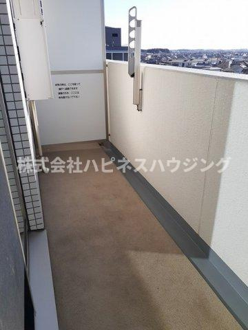 ベルフィオーレ千代田のバルコニー
