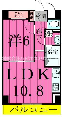 ベルフィオーレ千代田の間取り