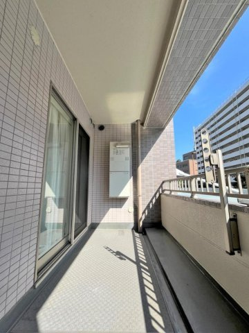 磯子プリンスハイツのバルコニー